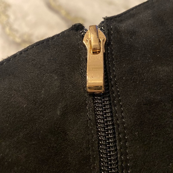 Lane Bryant Black Cutout LaceUp Over Knee Boot - Picture 8 of 8